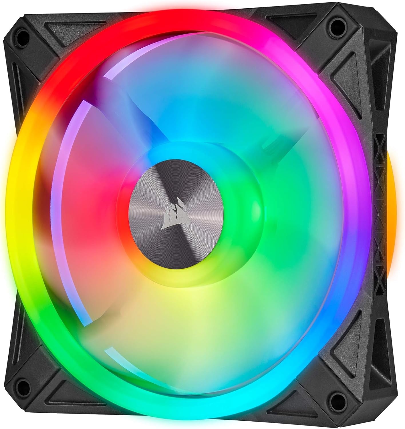 QL Series, Ql120 RGB, 120Mm RGB LED Fan, Single Pack - Black