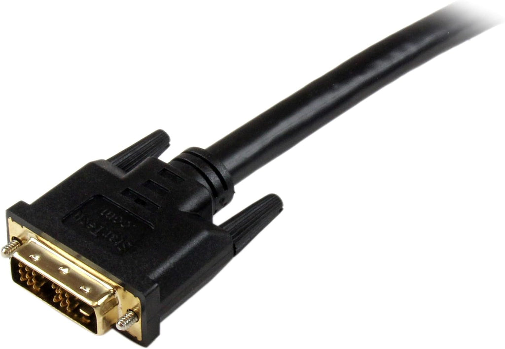 .Com 50 Ft. (15.2 M) HDMI to DVI D Adapter Cable - HDMI to DVI-D Cable - Strain Relief Connectors - Bi-Directional - HDMI to DVI Cable (HDMIDVIMM50)